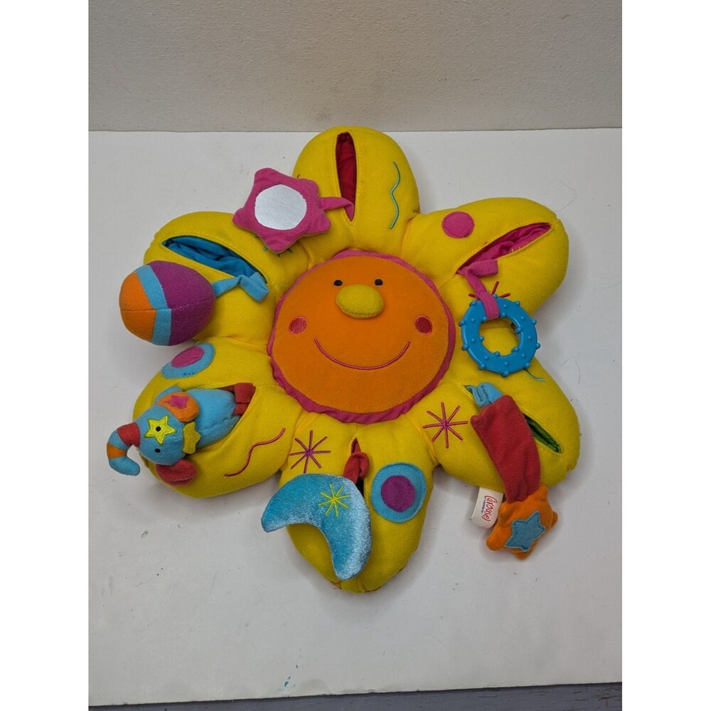 Manhattan Toy Co Sun Baby Toy Playmat Plush Stuffed Carousel Y2K 2005 Vintage